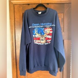 Vintage Deer Hunting American Tradition Crewneck 🇺🇸